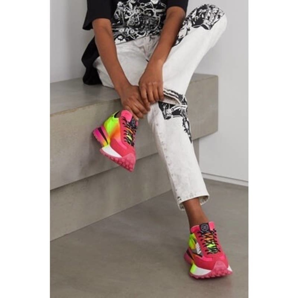 Stella McCartney Women’s Reclypse Low Top Sneakers Hot Pink Size 37